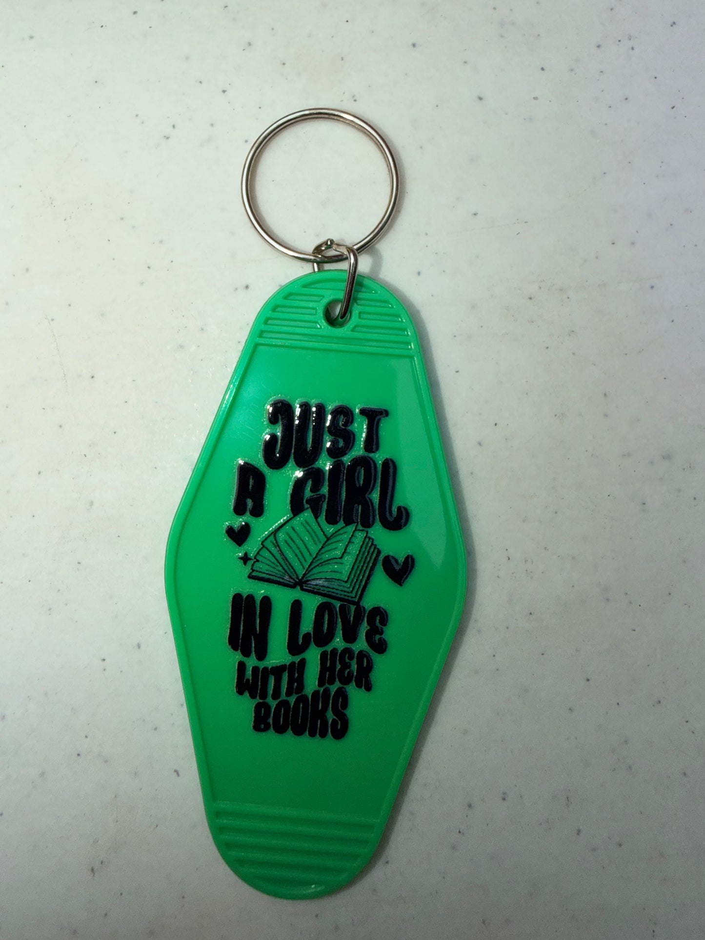 Hotel Book Keychains