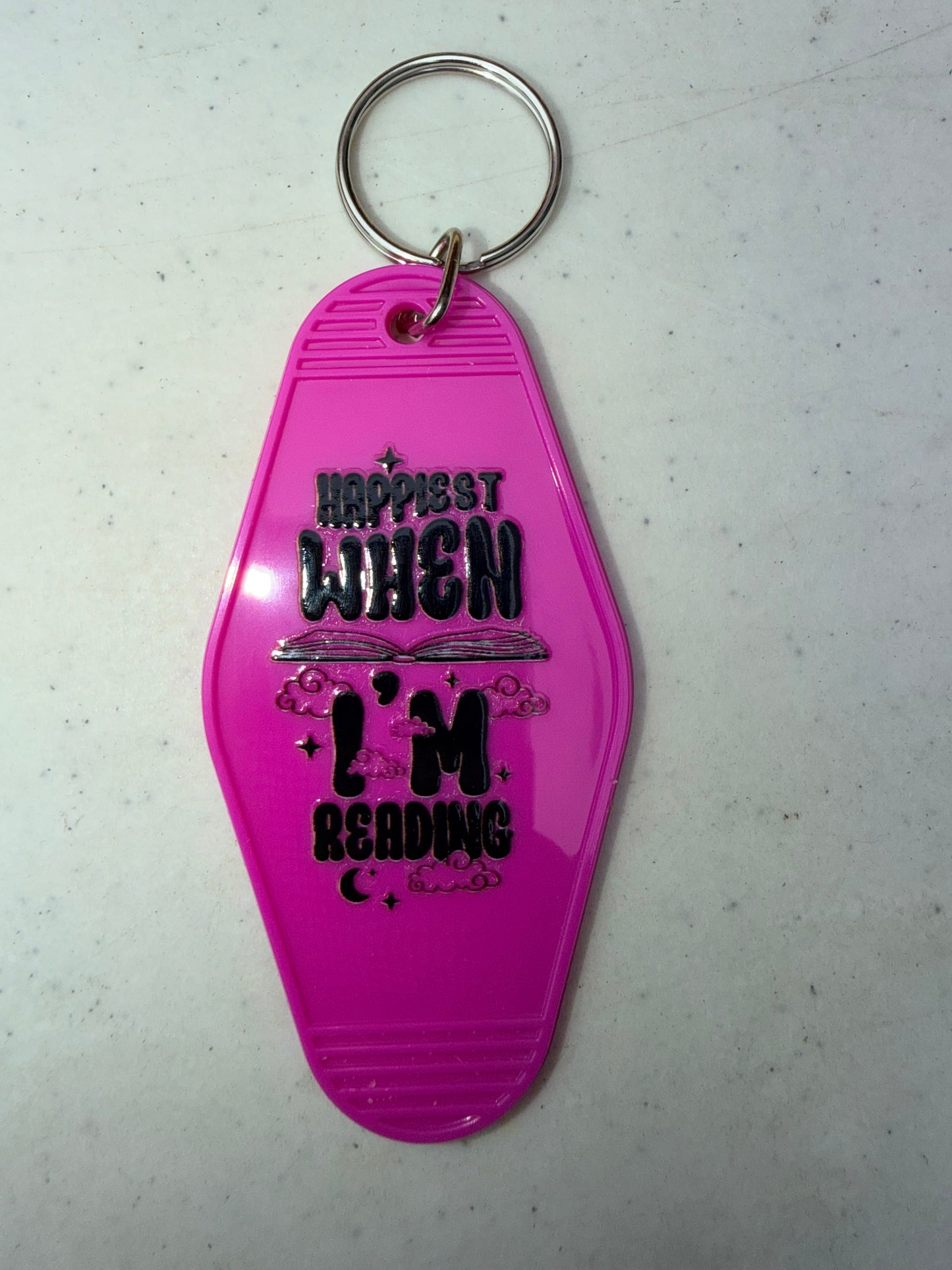 Hotel Book Keychains