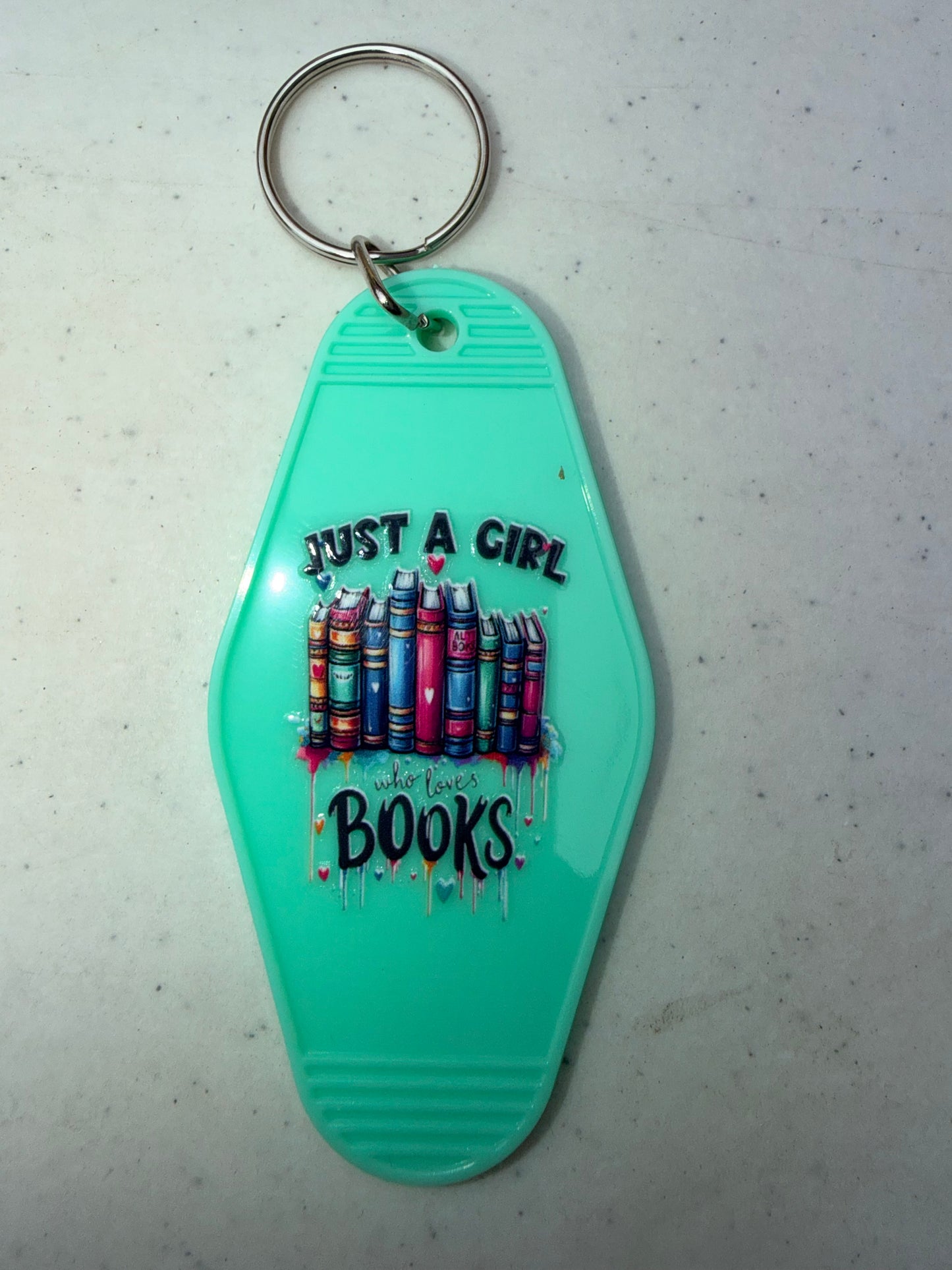 Hotel Book Keychains