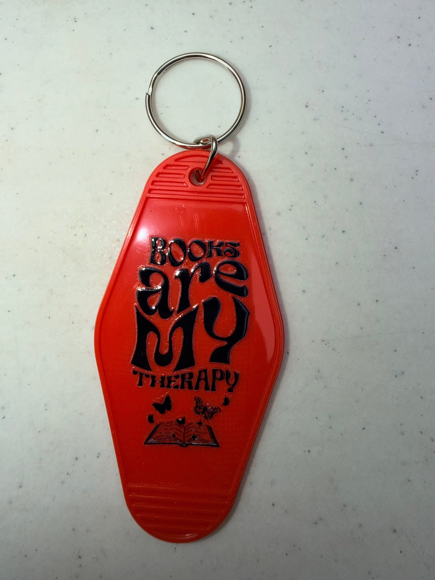 Hotel Book Keychains