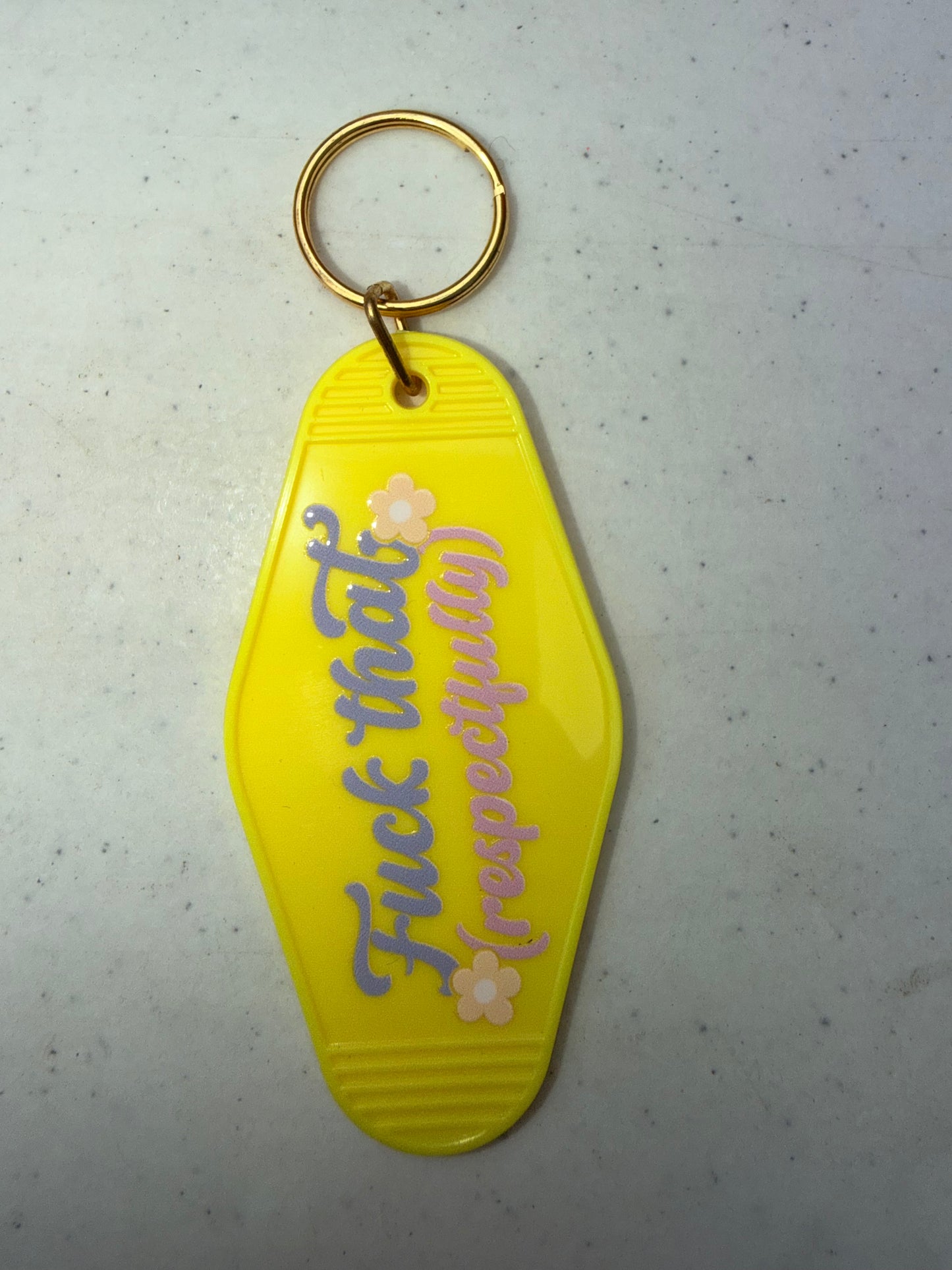 Hotel Book Keychains