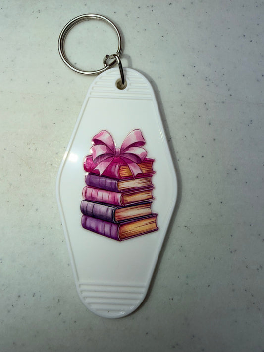 Hotel Book Keychains