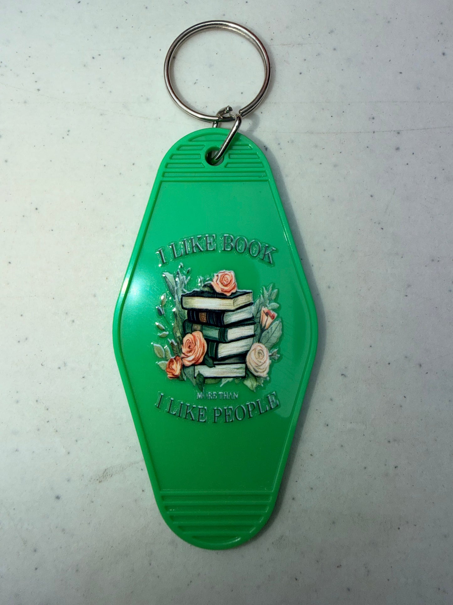 Hotel Book Keychains