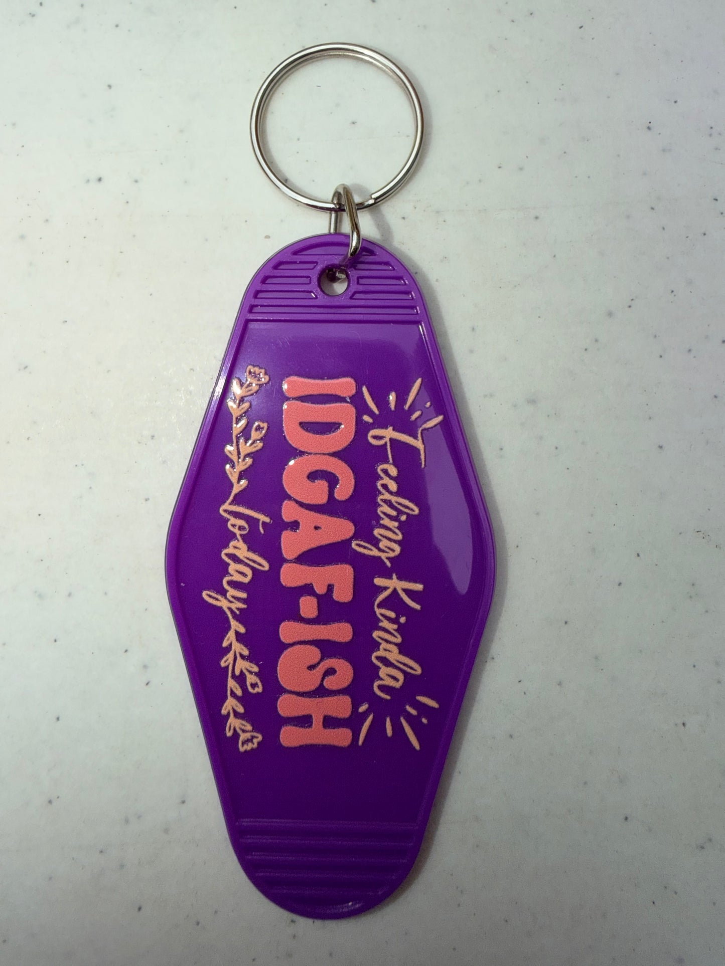 Hotel Book Keychains